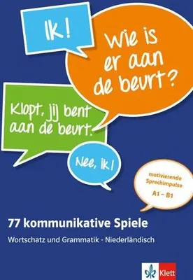 Obrázok produktu pre 77 kommunikative Spiele. Wortschatz und Grammatik - Niederländisch. Lehrerbuch + Online