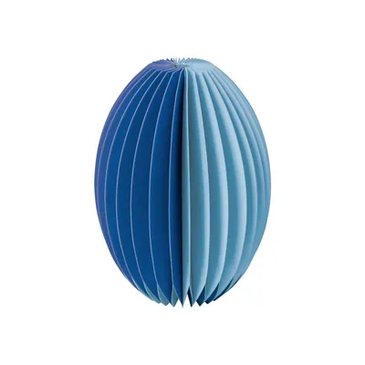 Produktbild von Remember Papiervase Yuki - Blue - 25 cm (h). Durchmesser Ø 18 cm