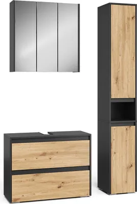 Produktbild von Badmöbel-Set Vicco Majest Artisan 3 Teile, Model 59153