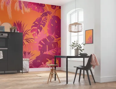 Produktbild von Digitaldruck Vlies Fototapete - Funky Jungle - Größe 250 x 250 cm