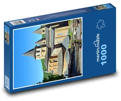Obrázek produktu pro Puzzle 1000 Aveyron opatství - Francie - martinpuzzle