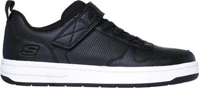Immagine prodotto di Skechers con chiusura a velcro in nero, taglia 28