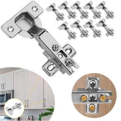 Produktbild von 10 Stück Scharniere für Schranktüren, Topfscharnier Scharnier, für Schrank Möbel Schranktür Scharniere für Küchenschränke