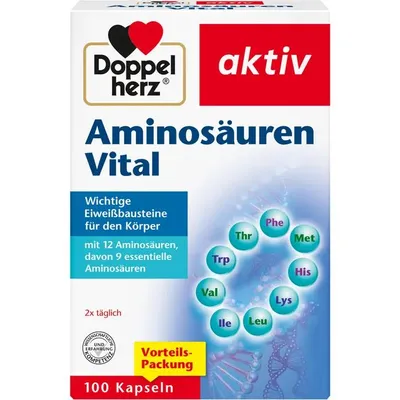 Productafbeelding van Doppelherz Aminozuren Vital capsules, 100 stuks