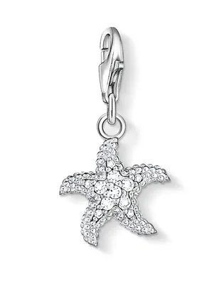 Produktbild von Thomas Sabo Charm-Anhänger Damen Seestern Zirkonia Silber 0917-051-14