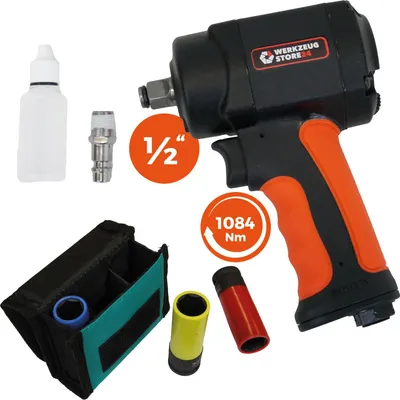 Immagine prodotto di WS24 avvitatore pneumatico a impulsi 1/2" mini + chiave a bussola 3 pz.