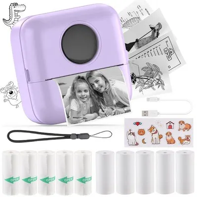 Image de Mini-imprimante pour smartphone avec Bluetooth et accessoires