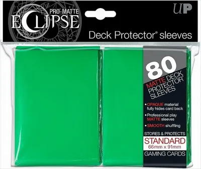 Immagine prodotto di Ultra Pro Deck Pro PRO Verde eclisse opaco 80ct