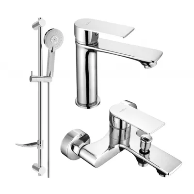 Obrázek produktu pro Mexen Royo DF40 vanová sada, Chromovaná - 72203DF40-00