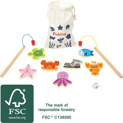 Image de Jeu de voyage de pêche aux poissons