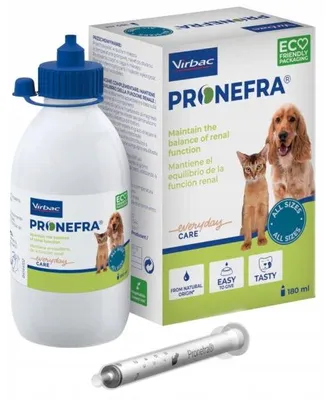 Produktbild von VIRBAC Pronefra Kidney support - nahrungsergänzungsmittel für hunde und katzen - 180ml