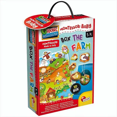 Produktbild von Spielebox Bauernhof, Montessori Baby