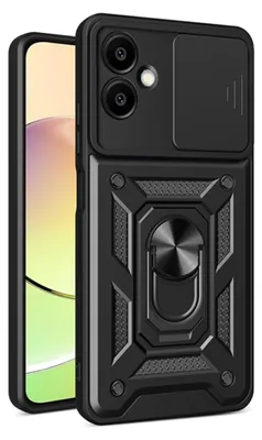 Produktbild von Techsuit Camshield Back Cover Hülle für Samsung Galaxy A06 - Schwarz