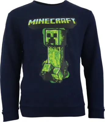 Produktbild von Minecraft Creeper Kinder Pullover – 128