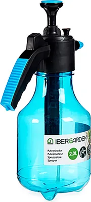 Produktbild von PUMPSPRÜHFLASCHE 2L Drucksprüher Pumpsprüher Sprühflasche Zerstäuber Sprüher Bremsenreiniger Handsprüher 40 (Blau)