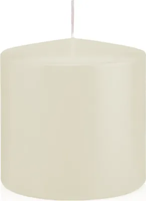 Produktbild von Stumpenkerzen Elfenbein 100 x 100 mm, 6 Stück