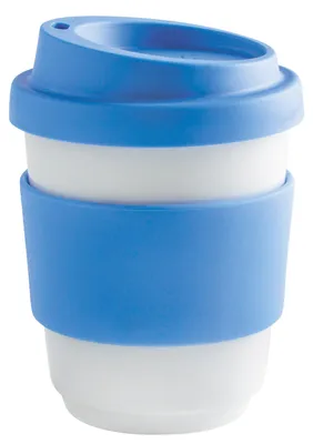 Zdjęcie produktu dla KAHLA Becher 0,27 l + Trinkdeckel + Banderole fillit sky blue 2DH172A44007C