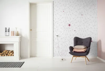 Produktbild von Komar Vlies Fototapete - Cherry Blossom - Größe: 200 x 250 cm (Breite x Höhe) - 2 Bahnen, Schlafzimmer, Wohnzimmeren