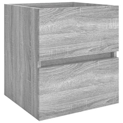 Produktbild von vidaXL Waschbeckenunterschrank Grau Sonoma 41x38,5x45 cm Holzwerkstoff