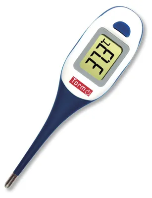 Productafbeelding van TORM - Flexibele thermometer - groot display - temperatuurmeting rectaal en axillair