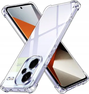 Obrázek produktu pro Techsuit Nárazuvzdorný zadní kryt pro Xiaomi Redmi Note 13 Pro Plus - Transparentní