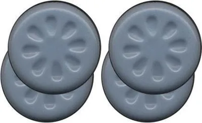 Immagine prodotto di Set di 4 cuscinetti adesivi a nido d'ape, SCOTCH, diam. 40 mm, grigio