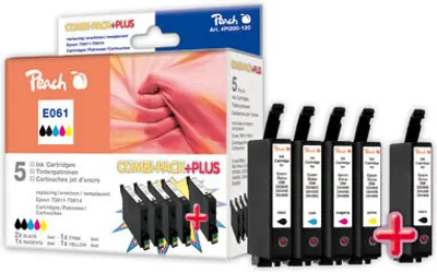 Produktbild von Peach 313310, Schwarz, Cyan, Magenta, Gelb, 1 Stück(e), Multipack