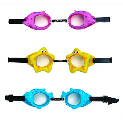 Produktbild von Intex Taucherbrille - Fun Seestern | Tauchermaske Tauchbrille Tauchen Schwimmbrille Chlorbrille