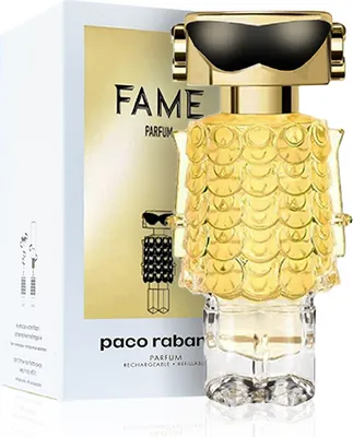 Zdjęcie produktu dla Rabanne Fame Parfum, Kobiety, Zima, 30 ml, Butelka jednorazowa, Bergamotka, Mango, Różowy pieprz, Incense, Jaśmin, Paczula