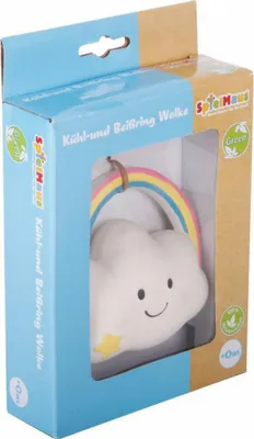Produktbild von SpielMaus 40814108 Latex-Beißring, bis 3 Monate, BPA-frei