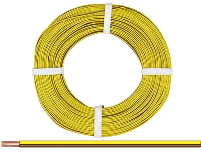 Immagine prodotto di Cavo gemellato 0,25 mm² / 50 m giallo-marrone