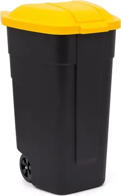 Image de Poubelle sur roues 110L - Poubelle pour l'intérieur et l'extérieur