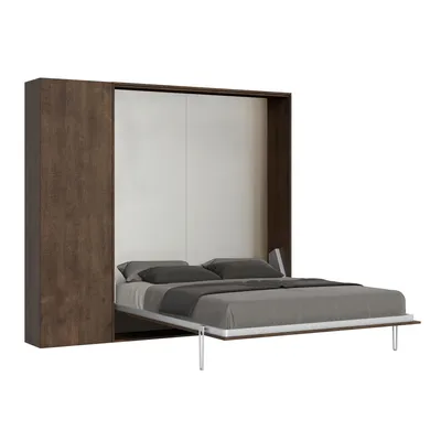 Immagine prodotto di ITAMOBY - Letto matrimoniale a scomparsa 160 Kentaro con colonna noce