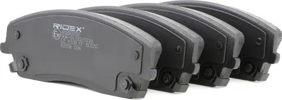 Produktbild von RIDEX Bremsbeläge Satz Vorne für CHRYSLER 300 C Touring (LX, LE) 402B0709