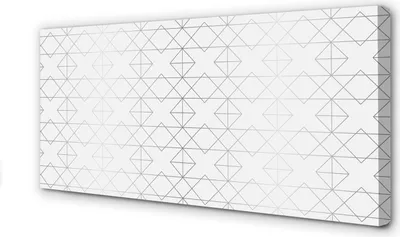 Produktbild von Leinwandbild 140x70 Wandkunst Die Konturen von Polygonen