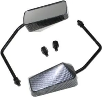 Produktbild von Spiegel Set F1 Carbon Look (2 Stück) M8 Gewinde