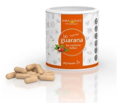 Produktbild von Guarana  Vegikaps 100% pur a 60 mg 90 g