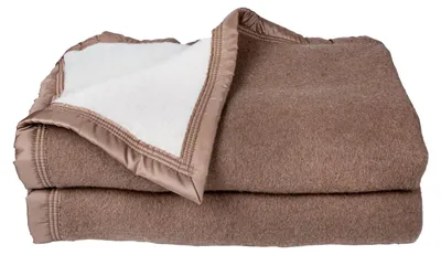 Produktbild von Wolldecke Woolmark doppelseitig