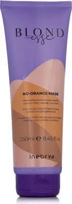 Productafbeelding van INEBRYA Blondesse Masker tegen oranje tinten, 250 ml