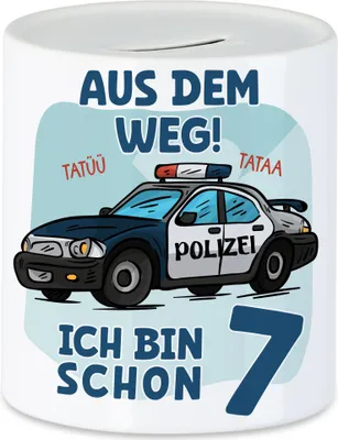 Produktbild von Aus Dem Weg Ich Bin Schon 7 Spardose Happy Birthday Feiern Leben 7. Geburtstag Alles Gute Geburtstagsfeier