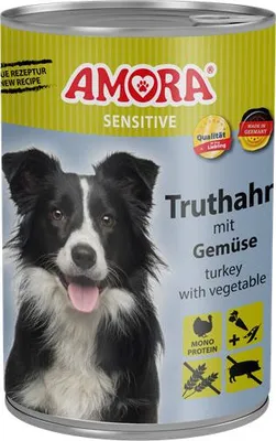 Image de AMORA Dog Sensitive Truthahn & Gemüse 400g