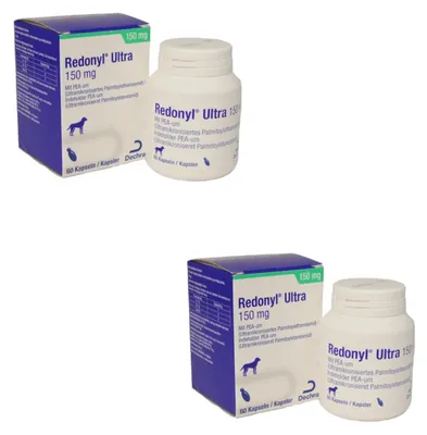 Nahrungsergänzung für Hunde & Katzen, 2x60 Kapseln, 150 mg
