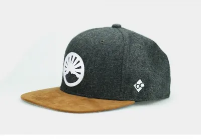Bavarian Caps Herren Basball Cap Gipfelstürmer in grau