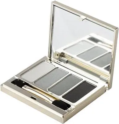 Zdjęcie produktu dla Clarins 4-Colour Palette, Stały, Wygładzający, Szary, Smokey, 4 kol., Świetlny, Matowy, Satyna