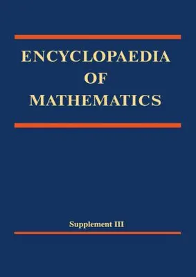 Zdjęcie produktu dla Encyclopaedia of Mathematics, Supplement III