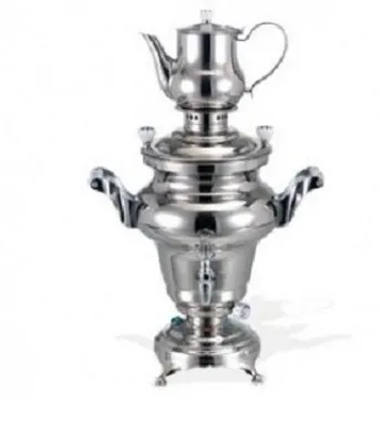 Produktbild von Beem K 1500.230 Samowar Rebecca III Teekocher, Edelstahlgehäuse, 1300 Watt, 5 l FÃ1/4llmenge