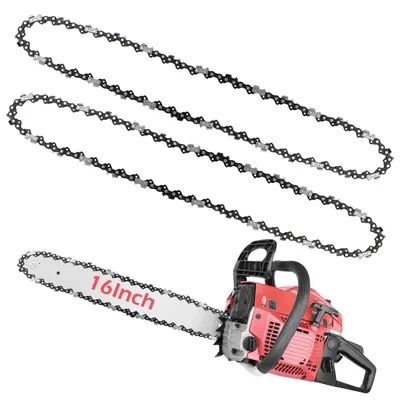 Produktbild von Solidchoice – 2er-Pack Ersatzkette für Kettensäge, 16 Zoll, mit 56 Treibgliedern
