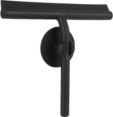 Immagine prodotto di Testina doccia in silicone nero da 21 cm per la pulizia dei vetri