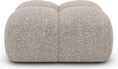 Produktbild von Bouclé Pouf Valora Sand
