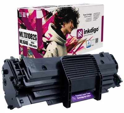 Produktbild von Inkdigo Toner MLT-D1082S für Samsung ML-1640, ML-1641, ML-1645, ML-2240 – Schwarz, 1500 Seiten,, KI-generiertes Bild